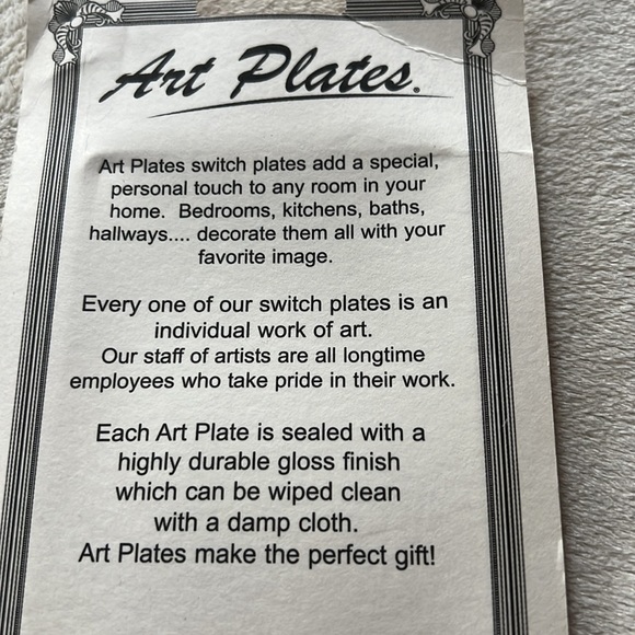 Colorful Tiki Cup Light Switch Plate - Picture 3 of 3